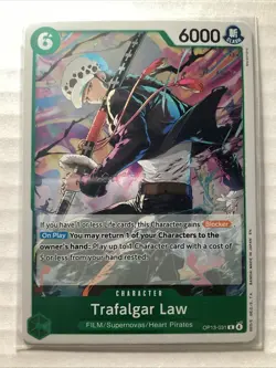 One Piece TCG Trafalgar Law Lot Of 3 - Image 4