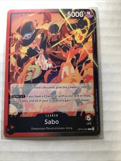 One Piece CCG Sabo Lot Of 4 - Image 4