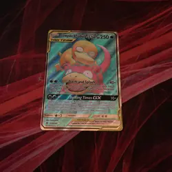 Slowpoke & Psyduck GX Alternate Full Art Holo Pokemon Trading Card - Image 2