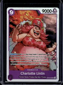 2024 One Piece Two Legends Charlotte Linlin Super Rare #OP08-069 - Image 1