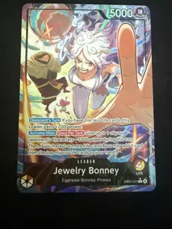 Jewelry Bonney Leader EB04-001 Alternate Art - One Piece TCG - Image 1