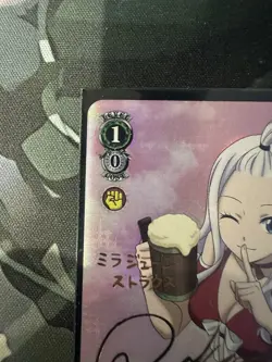 Secretive Smile, Mirajane SP! SIG! Fairy Tail 100 Weiss Schwarz FT/S120-E030S - Image 4
