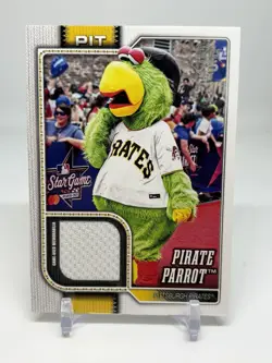 2026 Topps Series 1 CELEBRATION PIRATE PARROT Pirates Mascot REAL ONE RELIC SSP - Image 1