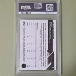 2023-24 Topps Chrome Victor Wembanyama #1 Rookie PSA 9 San Antonio Spurs NBA - Image 2