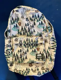 Rare Retired Loungefly Ewok Backpack Disney Star Wars - Classic Design - Amazing - Image 1