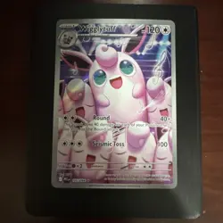 Pokemon Wigglytuff Me02: Phantasmal Flames Illustration Rare Holo 105/094 HP120 - Image 1