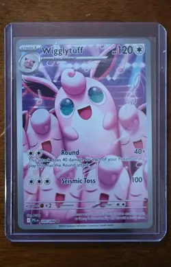 Pokemon Wigglytuff 105/094 Phantasmal Flames Illustration Rare Holo 120 HP - Image 1