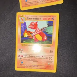 Pokemon Base Set Regular Card Lot - Charmander, Charmeleon 2 Cards - Image 4