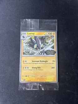 Luxray Perfect Order Stamped Promo Card - Image 1