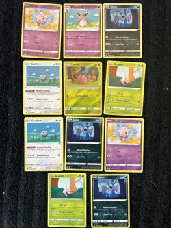 Lot 2⃣: Asako Ito Pokemon Card Lot (11 Cards) | Soft Art Style Collection Cute! - Image 1