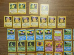 Group of 100 Pokemon Cards 1999 High Grade Contains Multiples Pikachu - Image 5