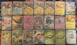 Pokemon modern mix sets cards lot of 20 Promo Perfect Order Meowth SIR - Image 1