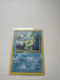 Pokemon Gyarados TCG Legendary Collection Holo Card 12/110 Rare - Image 1