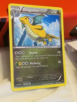 Dragonite 83/116 Alternate HOLO Rare Pokemon promo cosmos Card TCG Plasma freeze - Image 3