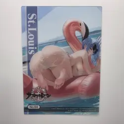 Bushiroad Azur Lane Vol.3 Clear Card St. Louis No.64 SPICY Anime Waifu LP - Image 1