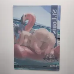 Bushiroad Azur Lane Vol.3 Clear Card St. Louis No.64 SPICY Anime Waifu LP - Image 2