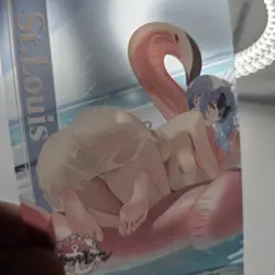 Bushiroad Azur Lane Vol.3 Clear Card St. Louis No.64 SPICY Anime Waifu LP - Image 3