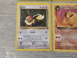 Pokemon Eevee Lot Flareon Vaporeon Jolteon Team Rocket Unlimited Uncommon Cards - Image 4