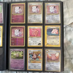 Pokemon TCG Cleffa Clefairy Clefable Lot Of 36 Cards + 1 Sticker - Image 1