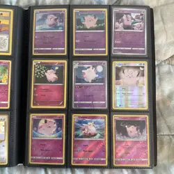 Pokemon TCG Cleffa Clefairy Clefable Lot Of 36 Cards + 1 Sticker - Image 3