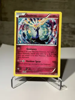 Xerneas XY05- LP- Black Star Promo- Cosmos Holo- Pokemon TCG - Image 1