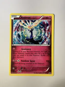 Xerneas XY05- LP- Black Star Promo- Cosmos Holo- Pokemon TCG - Image 3