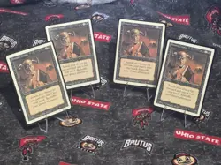 Demonic Tutor Revised Edition Regular x4 Playset Great shape Nm-Lp - Image 1