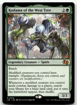 Kodama of the West Tree (Anime) #78 (NM) Foundations Jumpstart J25 Magic MTG - Image 1