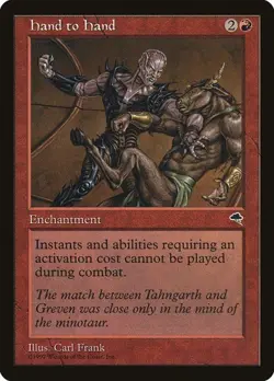 2x Hand to Hand Tempest MP MTG - Image 1