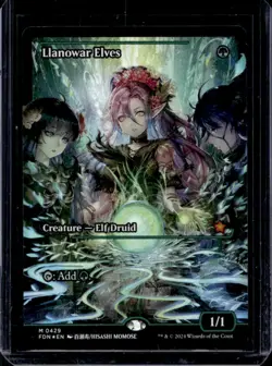 2024 Magic MTG Foundations Llanowar Elves #0429 - Image 1