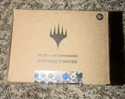 Magic the Gathering Secret Lair Commander Deck: Everyone's Invited - New/Sealed - Image 1