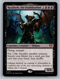 Razaketh, the Foulblooded Hour of Devastation #73 Magic MTG - Image 1
