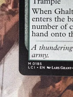 Ghalta, Stampede Tyrant | The Lost Caverns of Ixalan LCI | M0185 NM MTG - Image 2