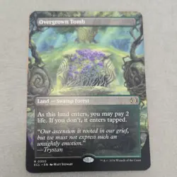 Overgrown Tomb - Borderless- Lorwyn Eclipsed - Image 1