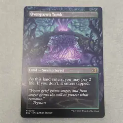 Overgrown Tomb - Borderless- Lorwyn Eclipsed - Image 2