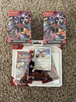 Pokemon Destined Rivals Booster Bundles Set of 2 + Destined Rivals Blister - Image 1
