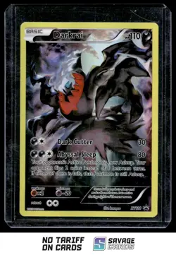 2016 Pokemon XY Black Star Promo Darkrai #XY114 - Image 1