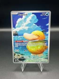 Psyduck 226/217 Illustration Rare Paradox Rift SV03 Pokemon NM/M - Image 1