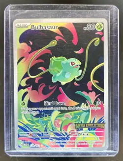 2025 Pokemon Mega Evolution Bulbasaur Promos #133/132 - Image 1