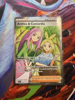Anthea and Concordia 254/217 Ascended Heroes Pokemon TCG Full Art Trainer - Image 1