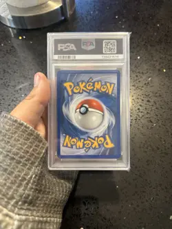 Pokemon 2005 EX Unseen Forces Gold Star #113 Entei Holo PSA 4 MINTY (read desc!) - Image 5