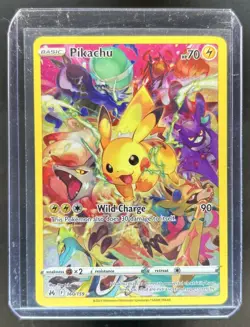2023 Pokemon SWSH Crown Zenith Pikachu #160/159 - Image 1