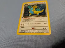 Pokemon Dark Dragonite Team Rocket 1st Edition Holo Rare #5 - Image 3