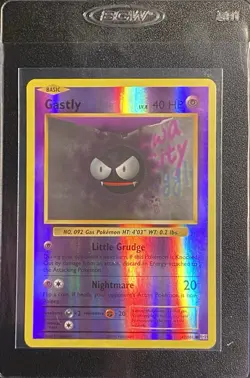 Gastly Reverse Holo Common 47/108 Pokemon TCG XY Evolutions NM Free Ship - Image 3