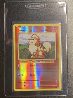 Growlithe Reverse Holo 17/108 Pokemon TCG XY Evolutions Reverse Holo Common NM - Image 3