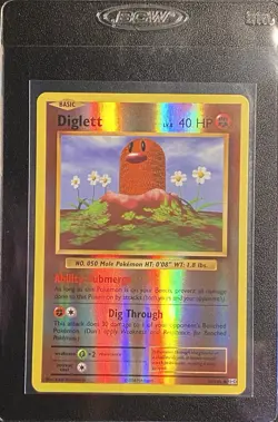 Diglett Reverse Holo Common 55/108 Pokemon TCG XY Evolutions - NM Free Ship - Image 3