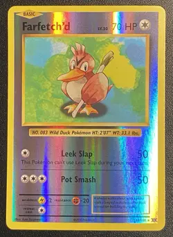 Farfetch'd Reverse Holo Rare 68/108 Pokemon TCG XY Evolutions Free Ship - Image 1