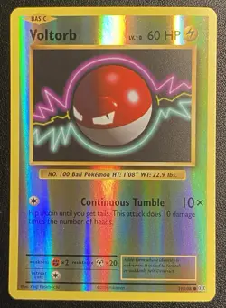 Voltorb Reverse Holo Common 39/108 Pokemon TCG XY Evolutions Free Ship - Image 1