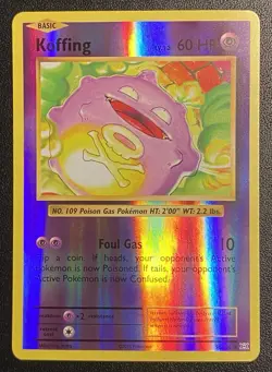 Koffing Reverse Holo Common 50/108 Pokemon TCG XY Evolutions - NM Free Ship - Image 1