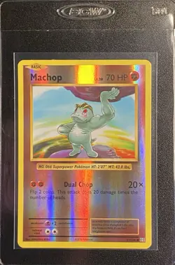 Machop Reverse Holo Common 57/108 Pokemon TCG XY Evolutions NM Free Ship - Image 3